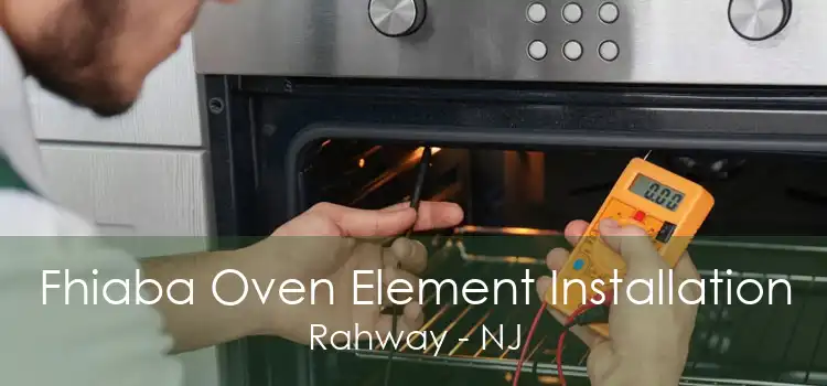 Fhiaba Oven Element Installation Rahway - NJ